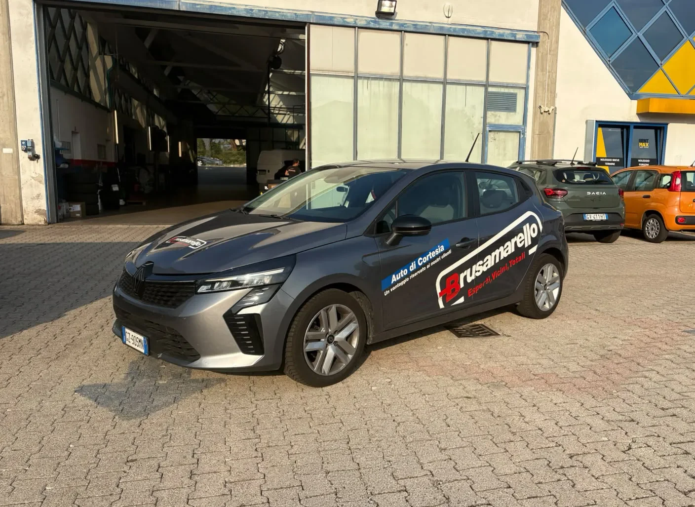 renault clio macchina sostitutiva brusamarello